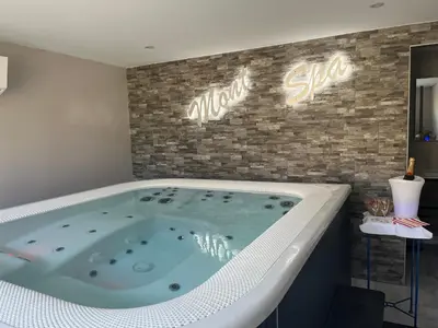 Plan de l'établissement Studio à la campagne & Jacuzzi