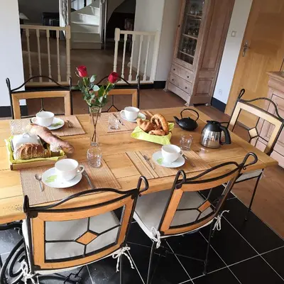Nourriture dans la maison de vacances ou à proximité