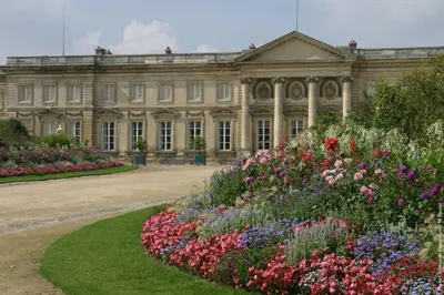 Jardin de l'établissement La Ferme de Valeuse