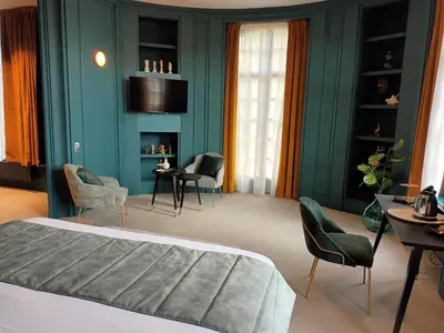 Coin salon dans l'établissement DOMITYS - Le château de la Pilule