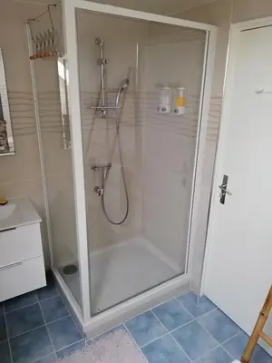 Salle de bains dans l'établissement Celine'Home