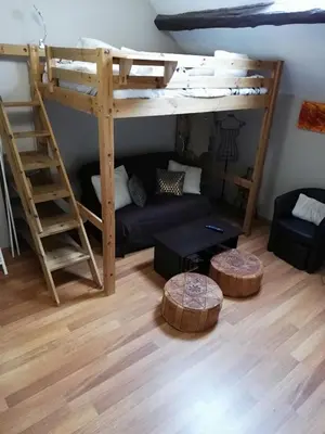 Un ou plusieurs lits superposés dans un hébergement de l'établissement Celine'Home