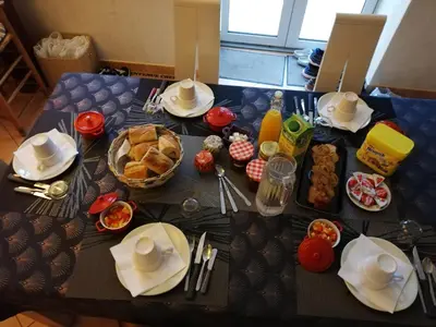 Nourriture dans le B&B/chambre d'hôtes ou à proximité