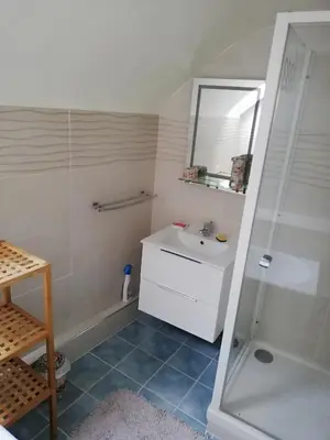 Salle de bains dans l'établissement Celine'Home