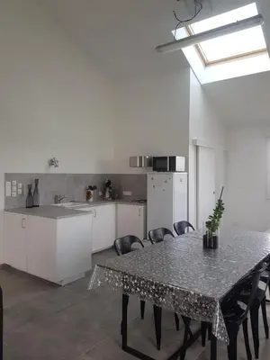 Cuisine ou kitchenette dans l'établissement L ATELIER