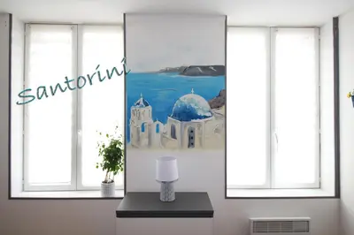 Plan de l'établissement Santorini