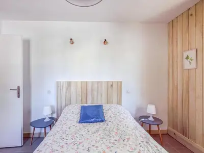 Un ou plusieurs lits dans un hébergement de l'établissement Pleasant Cottage in Challerange