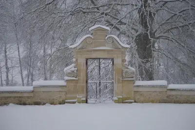 L'établissement Le Domaine de Prin en hiver