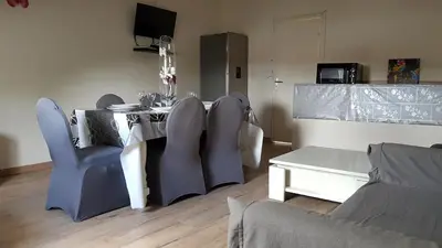 Coin salon dans l'établissement Cosy F3 proche de DisneyLand Paris