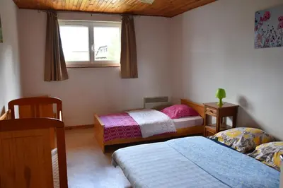 Un ou plusieurs lits dans un hébergement de l'établissement Gite de Grigny