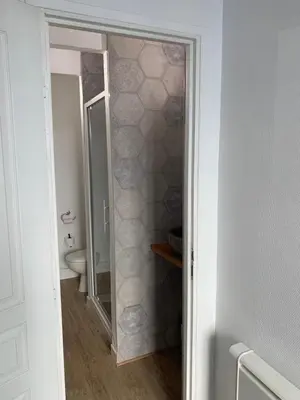 Salle de bains dans l'établissement L'annexe