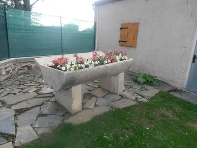 Jardin de l'établissement Gîte des Corneilles