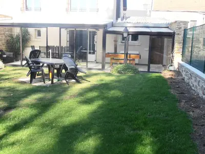 Jardin de l'établissement Gîte des Corneilles