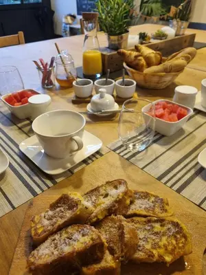 Nourriture dans la maison d'hôtes ou à proximité