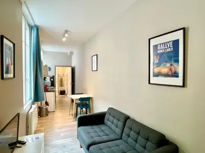 Coin salon dans l'établissement Suite Orphelins 2 (rdc)