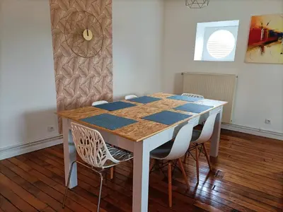 Plan de l'établissement Appartement coeur centre-ville cosy et chaleureux rue Carnot