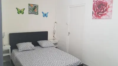 Un ou plusieurs lits dans un hébergement de l'établissement Cosy F2 proche de DisneyLand Paris