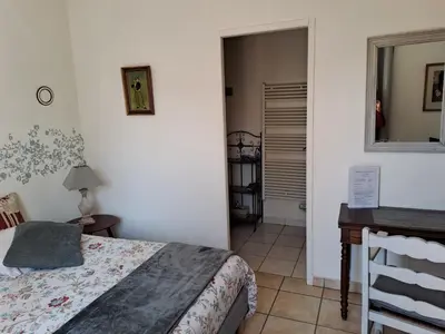 Un ou plusieurs lits dans un hébergement de l'établissement Chambre d'Elisabeth à la Ferme