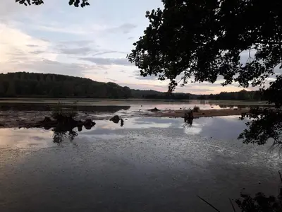 Paysage naturel près de la maison de vacances