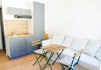 Cuisine ou kitchenette dans l'établissement le cocon avesnois