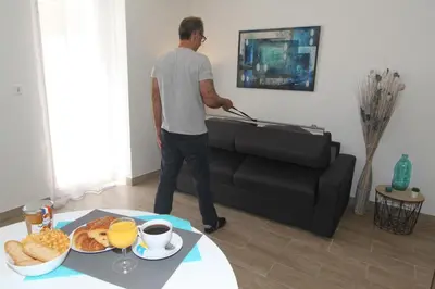 Nourriture dans l'appartement ou à proximité