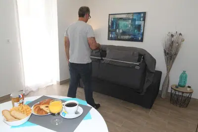 Nourriture dans l'appartement ou à proximité