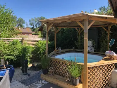 Jardin de l'établissement Chalet La Romance