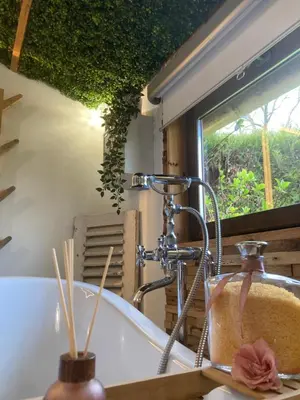 Balcon ou terrasse dans l'établissement Chalet La Romance