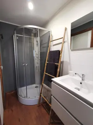 Salle de bains dans l'établissement Studio 8