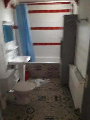 Salle de bains dans l'établissement le Gite de illian