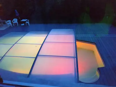 Plan de l'établissement Chalet chaleureux à Louâtre avec piscine partagée