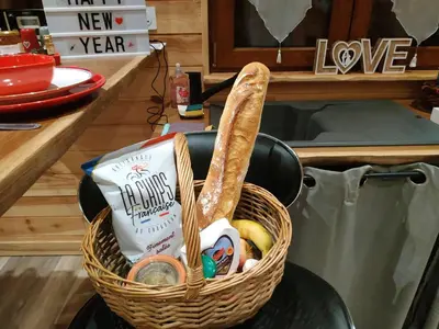 Nourriture dans l'appartement ou à proximité