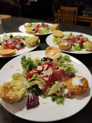 Nourriture dans le B&B/chambre d'hôtes ou à proximité