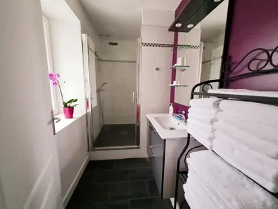 Un ou plusieurs lits dans un hébergement de l'établissement Gîte de Palesne - Pierrefonds
