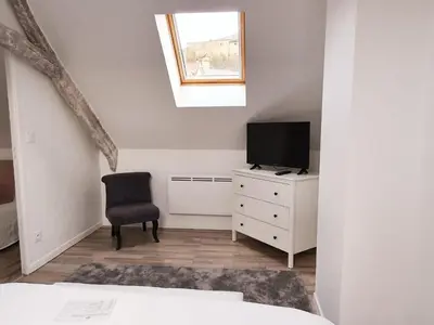 Coin salon dans l'établissement Gîte de Palesne - Pierrefonds