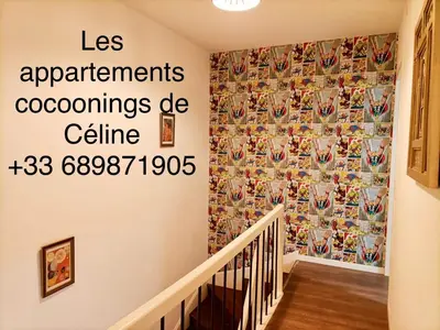 Plan de l'établissement Magnifique duplex 3 chambres proche centre-ville et gare Chemin du Barrage