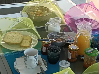 Nourriture dans le B&B/chambre d'hôtes ou à proximité