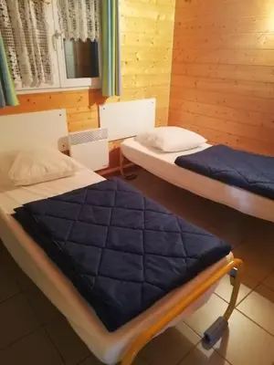 Un ou plusieurs lits dans un hébergement de l'établissement Au Soleil de Picardie
