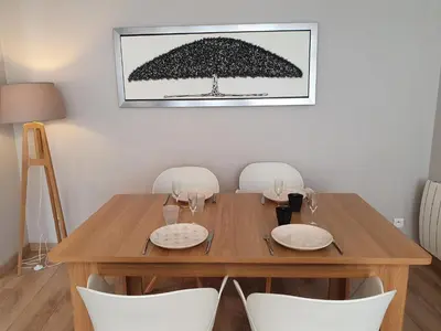 Plan de l'établissement GRAND T3 70m2 ,COSY TOUT CONFORT ,2 CHAMBRES, 6 PERSONNES ,PARKING PRIVÉ SÉCURISÉ