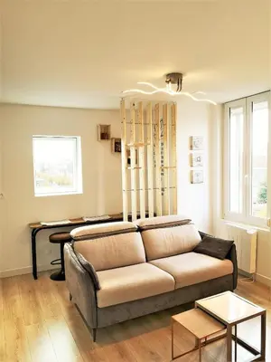 Coin salon dans l'établissement Le Renommé Soissons par Picardie Homes