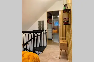Plan de l'établissement Appartement Vintage avec vue sur le château