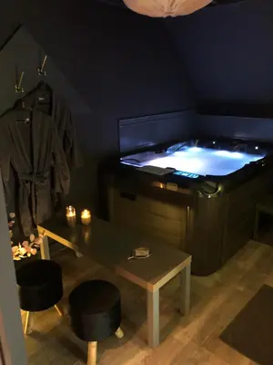 Plan de l'établissement PAUSE NATURE SORBAIS Chambre avec SPA, HAMMAM Shower, SAUNA, STREAMING et arrivée autonome