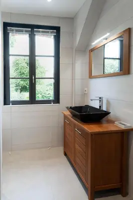 Cuisine ou kitchenette dans l'établissement Les Chambres du Champagne Collery