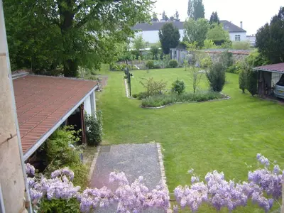 Jardin de l'établissement gite du vieux tilleul