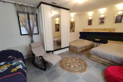 Coin salon dans l'établissement Rêve de Bulles 62m2 of charm 2 large bedrooms