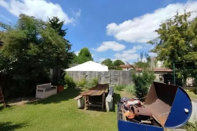 Jardin de l'établissement Rêve de Bulles 62m2 of charm 2 large bedrooms