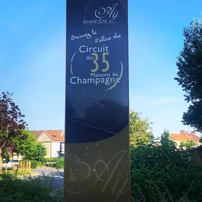 Certificat, récompense, panneau ou autre document affiché dans l'établissement Champagne & Grand Cru