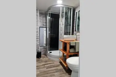 Salle de bains dans l'établissement Halte Mignonne