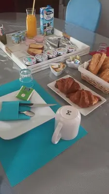 Nourriture dans le B&B/chambre d'hôtes ou à proximité