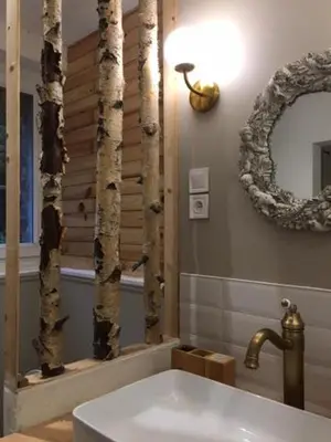 Salle de bains dans l'établissement VILLA HENRI